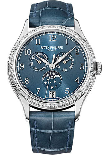 Patek Philippe Complications - Annual Calendar - 38 MM - White Gold - 4947G-001 nyc watcher nyc watches