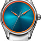 H. Moser & Cie Pioneer Center Seconds Spiced Aqua - Stainless Steel - 42.8 MM - Rubber Strap - Turquoise Fumé Dial - 3201-1202