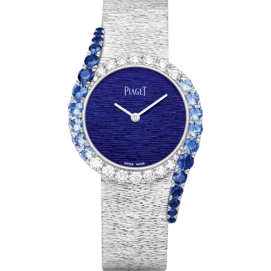 Piaget Limelight Gala - White Gold 32 MM - White Gold Bracelet - Diamond Bezel - Blue Dial - G0A45163