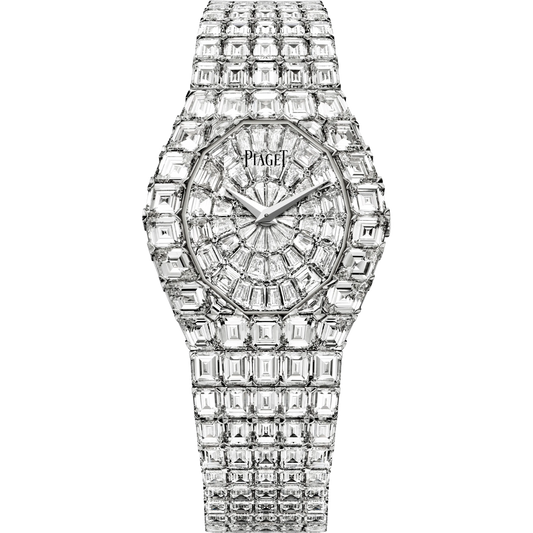 Piaget High Jewellery - White Gold 32 x 35 MM - White Gold Bracelet - Diamond Bezel - Diamond Dial - G0A39140