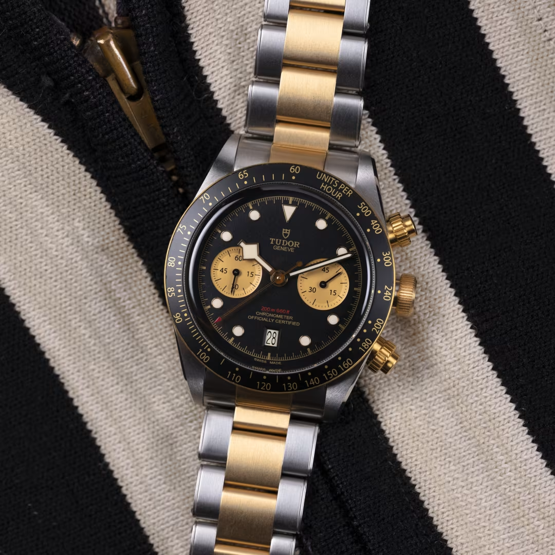 Tudor Black Bay Chrono S&G - 41 MM - Steel & Yellow Gold - Black Dial - M79363N-0001