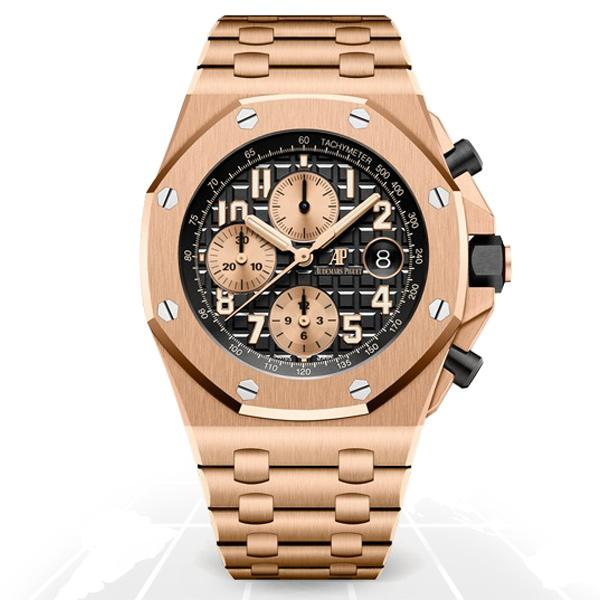 Audemars Piguet - Royal Oak Offshore - 42 MM - Rose Gold - Chronograph - 26470OR.OO.1000OR.03 nyc watcher nyc watches