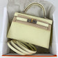 Hermès Kelly Sellier 20 - Jaune Milton Epsom - Enamel Hardware - K20JMEEHW