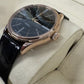 Rolex Everose Gold Cellini Date Watch - 39 MM - Leather Strap - Black Dial - 50505