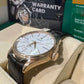 Rolex Everose Gold Cellini Date Watch - 39 MM - Leather Strap - White Dial - 50505 wbk