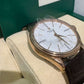 Rolex Everose Gold Cellini Date Watch - 39 MM - Leather Strap - White Dial - 50505 wbk
