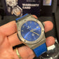 Hublot Classic Fusion Titanium Blue - 70th Anniversary Israel - Limited Edition - 45 MM - Blue Strap - Blue Dial - 511.NX.7170.LR.ISL18