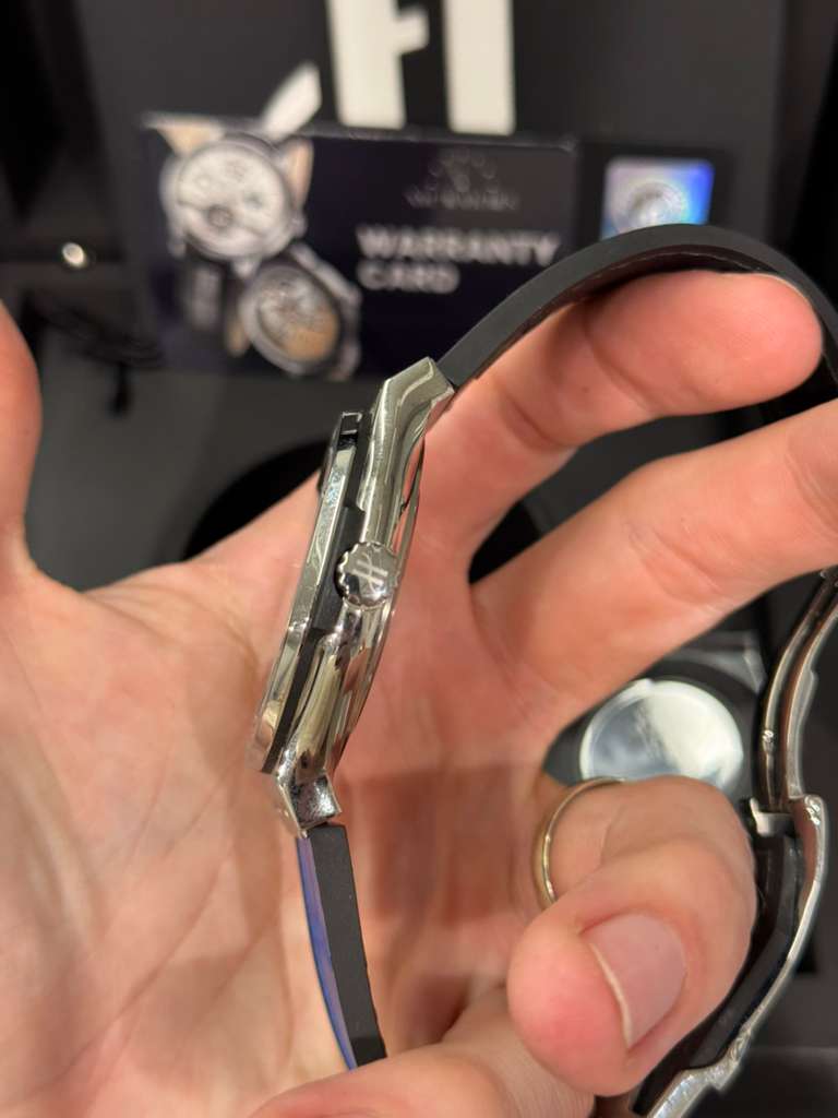 Hublot Classic Fusion Titanium Blue - 70th Anniversary Israel - Limited Edition - 45 MM - Blue Strap - Blue Dial - 511.NX.7170.LR.ISL18