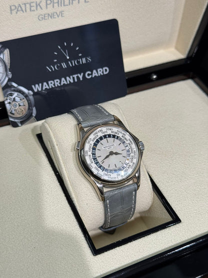 Patek Philippe Complications - World Time - 38 MM - White Gold - 5110G