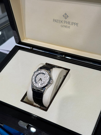 Patek Philippe Complications - World Time - 38 MM - White Gold - 5110G