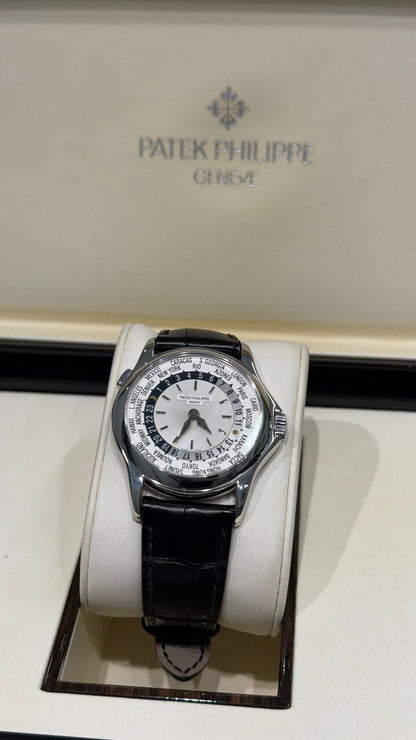 Patek Philippe Complications - World Time - 38 MM - White Gold - 5110G