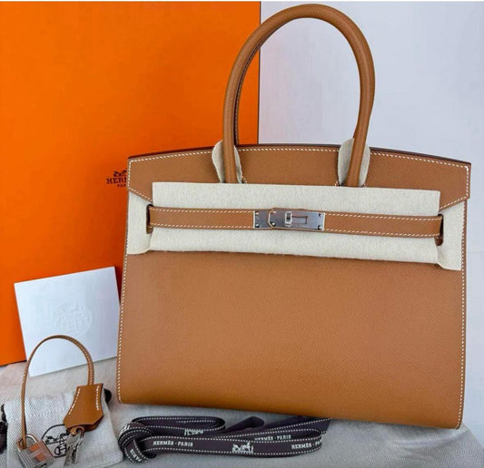 Hermès Birkin Sellier 30 - Gold Epsom - Palladium Hardware - B30GEPHW