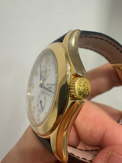 Patek Philippe Calatrava Travel Time - 37 MM - Yellow Gold - 5134J