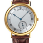 Breguet Classique Yellow Gold 40 MM - Brown Leather Strap - Silver Dial - 5140BA/12/9W6