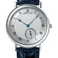 Breguet Classique White Gold 40 MM - Blue Leather Strap - Silver Dial -  5140BB/12/9W6