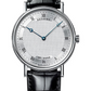 Breguet Classique White Gold 38 MM - Black Leather Strap - Silver Dial - 5157BB/11/9V6