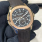 Patek Philippe Aquanaut - Travel Time - 40.8MM - Rose Gold - 5164R-001