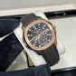 Patek Philippe Aquanaut - Travel Time - 40.8MM - Rose Gold - 5164R-001