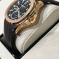 Patek Philippe Aquanaut - Travel Time - 40.8MM - Rose Gold - 5164R-001