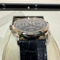 Patek Philippe Complications - Chronograph - 39 MM - White Gold - Black Dial - Leather Bracelet - 5170G-010