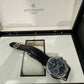 Patek Philippe Complications - Chronograph - 39 MM - White Gold - Black Dial - Leather Bracelet - 5170G-010