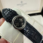 Patek Philippe Complications - Chronograph - 39 MM - White Gold - Black Dial - Leather Bracelet - 5170G-010