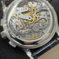 Patek Philippe Complications - Chronograph - 39 MM - Platinum - Blue Baguette Dial - Leather Bracelet - 5170P-001