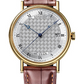 Breguet Classique Yellow Gold 38 MM - Brown Leather Strap - Silver Dial - 5177BA/12/9V6