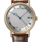 Breguet Classique Yellow Gold 38 MM - Brown Leather Strap - Silver Dial -  5177BA/15/9V6