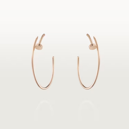 Cartier Juste Un Clou Earrings - Rose Gold - B8301211