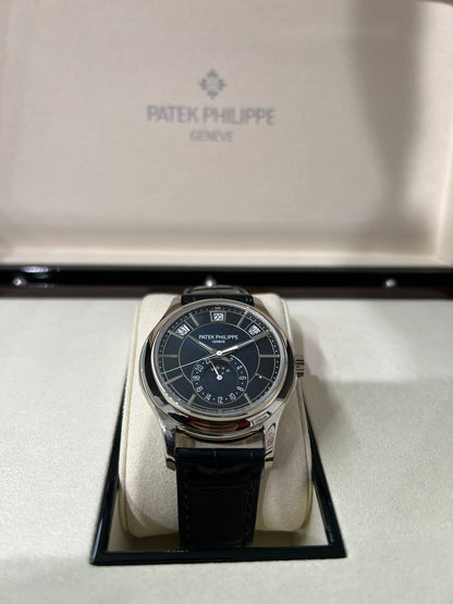 Patek Philippe Complications - Moonphase - 40 MM - White Gold - 5205G-013