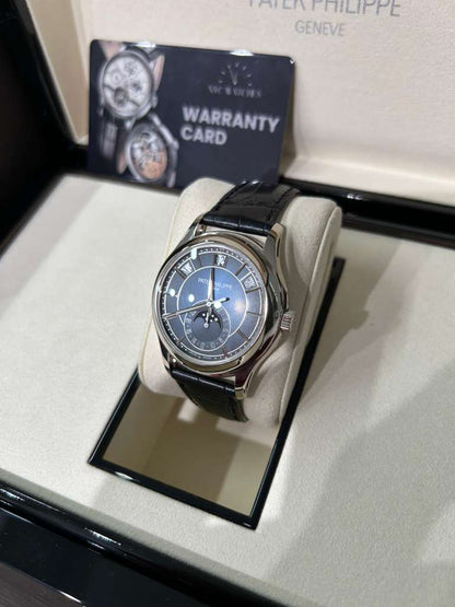 Patek Philippe Complications - Moonphase - 40 MM - White Gold - 5205G-013