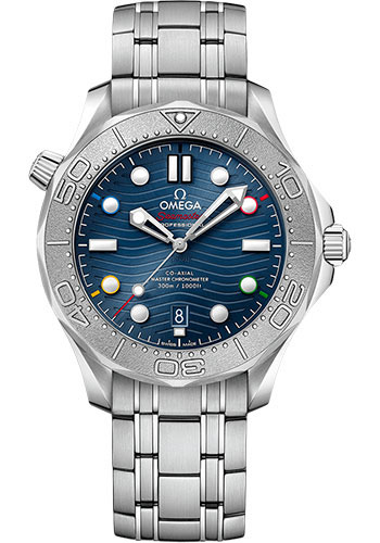 Omega Specialities Stainless Steel 42 MM - Stainless Steel Bracelet - Blue Ceramic Dial - 522.30.42.20.03.001 nyc watcher nyc watches