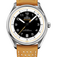 Omega Specialities Stainless Steel 39.5 MM - Yellow Leather Strap - Black Dial - 522.32.40.20.01.002 nyc watcher nyc watches