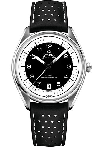 Omega Specialities Stainless Steel 39.5 MM - Black Leather Strap - Black Dial - 522.32.40.20.01.003 nyc watcher nyc watches