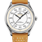 Omega Specialities Stainless Steel 39.5 MM - Yellow Leather Strap - White Dial - 522.32.40.20.04.002 nyc watcher nyc watches