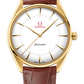 Omega Specialities Yellow Gold 39 MM - Brown Leather Strap - White Dial - 522.53.40.20.04.001 nyc watcher nyc watches