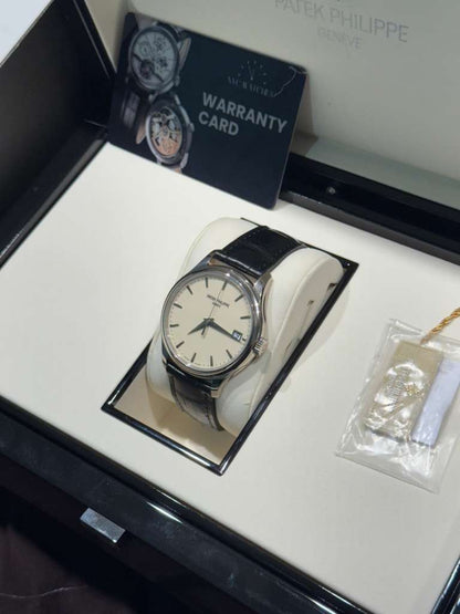 Patek Philippe Calatrava - 38 MM - White Gold - 5227G-001