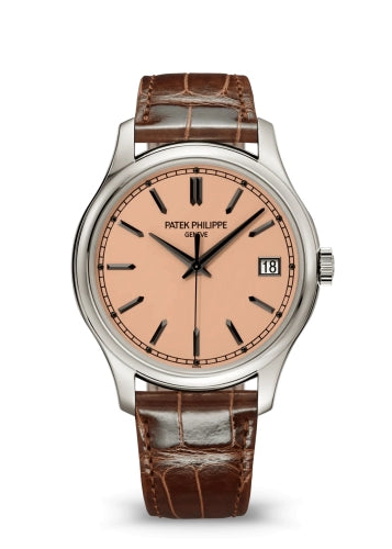 Patek Philippe Calatrava - 39 MM - White Gold - Opaline Rose Dial - 5227G-015