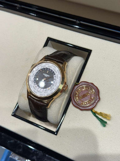 Patek Philippe Complications - World Timer - 38.5 MM - Rose Gold - 5230R-001