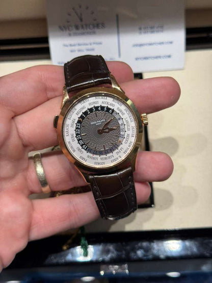 Patek Philippe Complications - World Timer - 38.5 MM - Rose Gold - 5230R-001