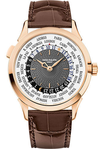 Patek Philippe Complications - World Timer - 38.5 MM - Rose Gold - 5230R-001 nyc watcher nyc watches