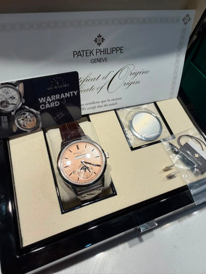 Patek Philippe Grand Complications - Moonphase and Perpetual Calendar - 41.3 MM - Platinum - 5236P-010