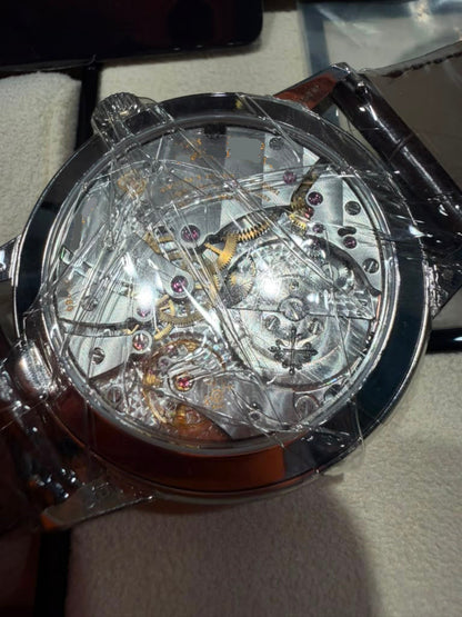 Patek Philippe Grand Complications - Moonphase and Perpetual Calendar - 41.3 MM - Platinum - 5236P-010