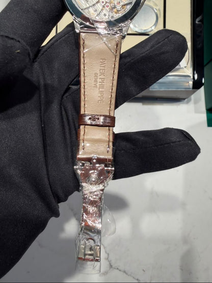 Patek Philippe Grand Complications - Moonphase and Perpetual Calendar - 41.3 MM - Platinum - 5236P-010