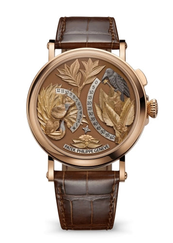Patek Philippe Complications Automaton "Crow & Fox" - 43 MM - Rose Gold - 5249R-001