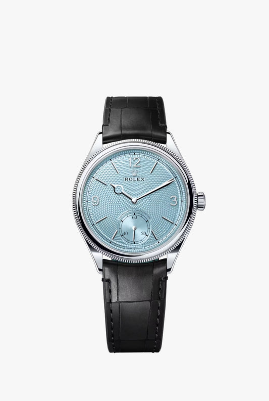 Rolex 1908 - 39 MM - Platinum - Blue Dial - 52506-0003