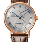 Breguet Classique Rose Gold 38 MM - Brown Leather Strap - Silver Gold Dial - 5277BR/12/9V6