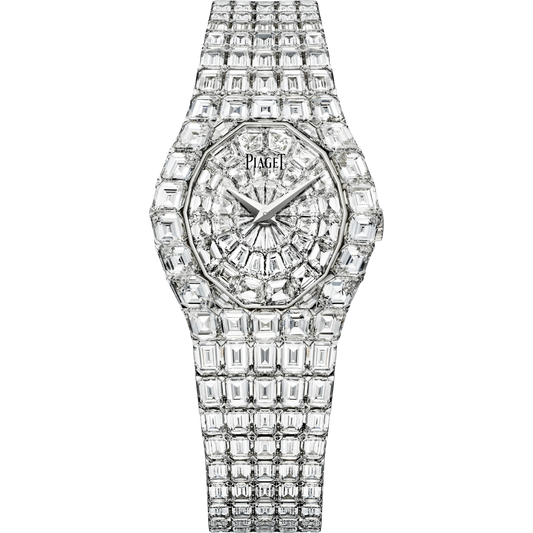 Piaget High Jewellery - White Gold 27 x 30 MM - White Gold Bracelet - Diamond Bezel - Diamond Dial - G0A39139