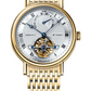 Breguet Classique Grande Complication Yellow Gold 39 MM - Yellow Gold Bracelet - Silver Gold Dial - 5317BA/12/AV0